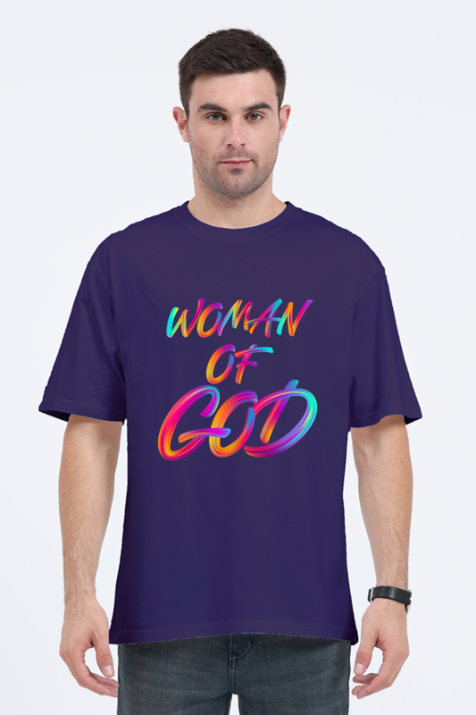 Oversized Classic Tshirt - Woman of God