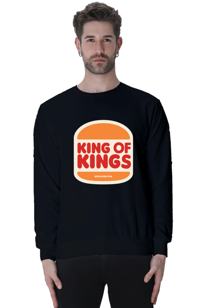 Sweatshirt - King of Kings | Burger King Parody - Men