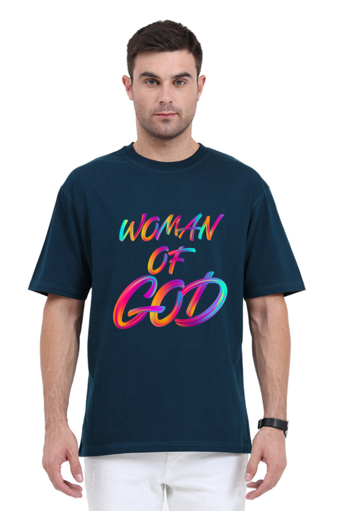 Oversized Classic Tshirt - Woman of God