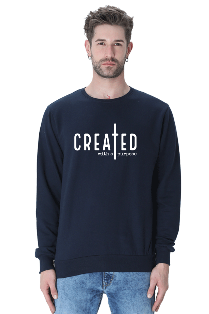 Created with a purpose - Sweatshirt