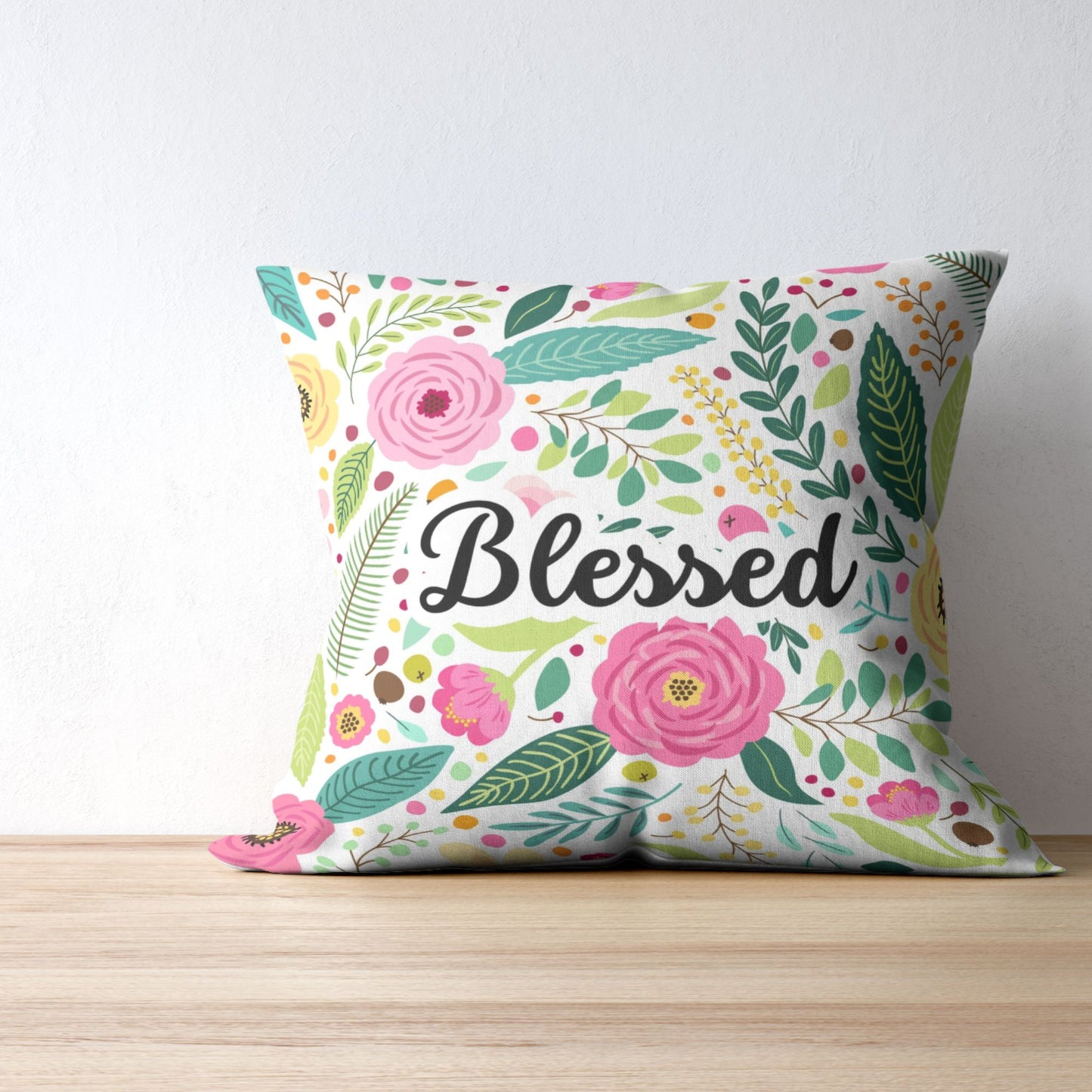 Cushion cover - Blessed - Floral - Single