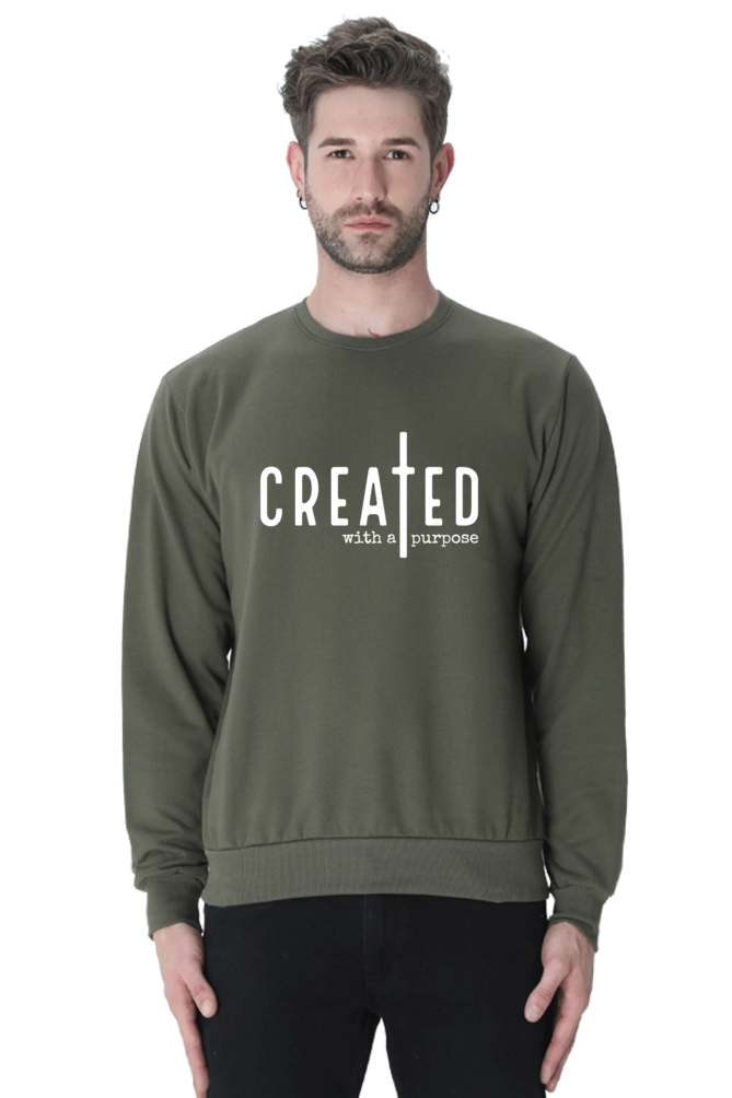 Created with a purpose - Sweatshirt