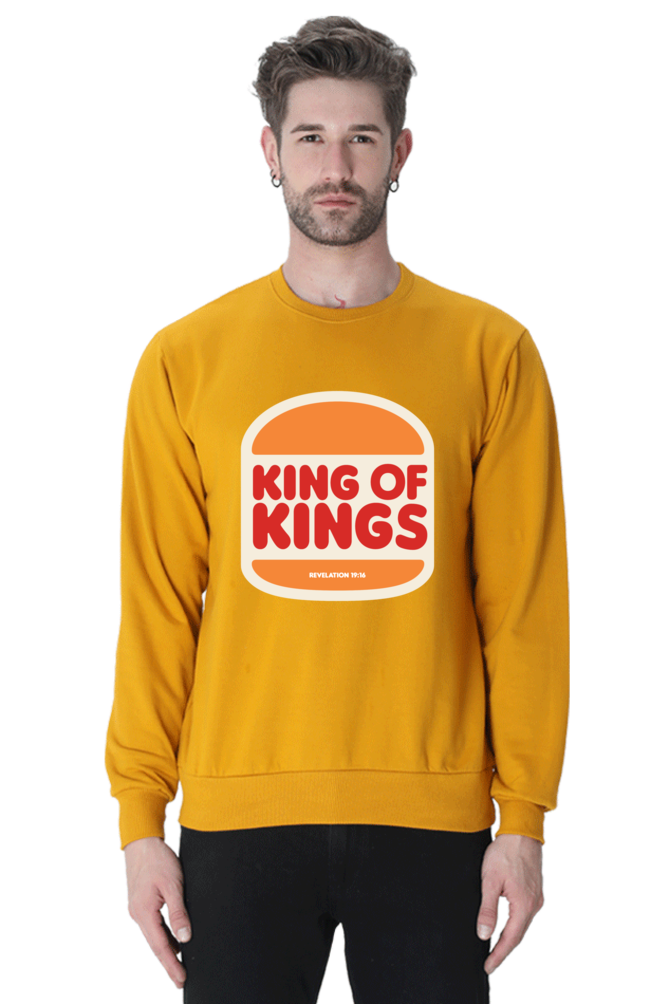 Sweatshirt - King of Kings | Burger King Parody - Men