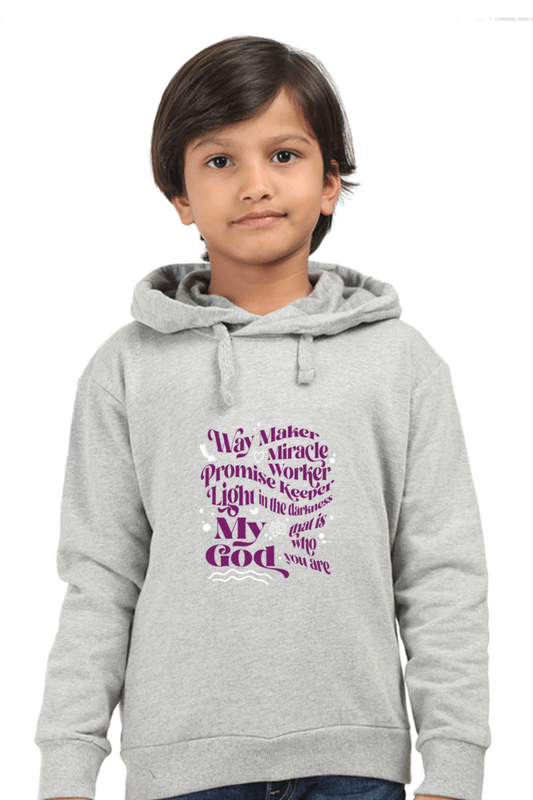 Hooded Sweatshirt for kids - Way Maker
