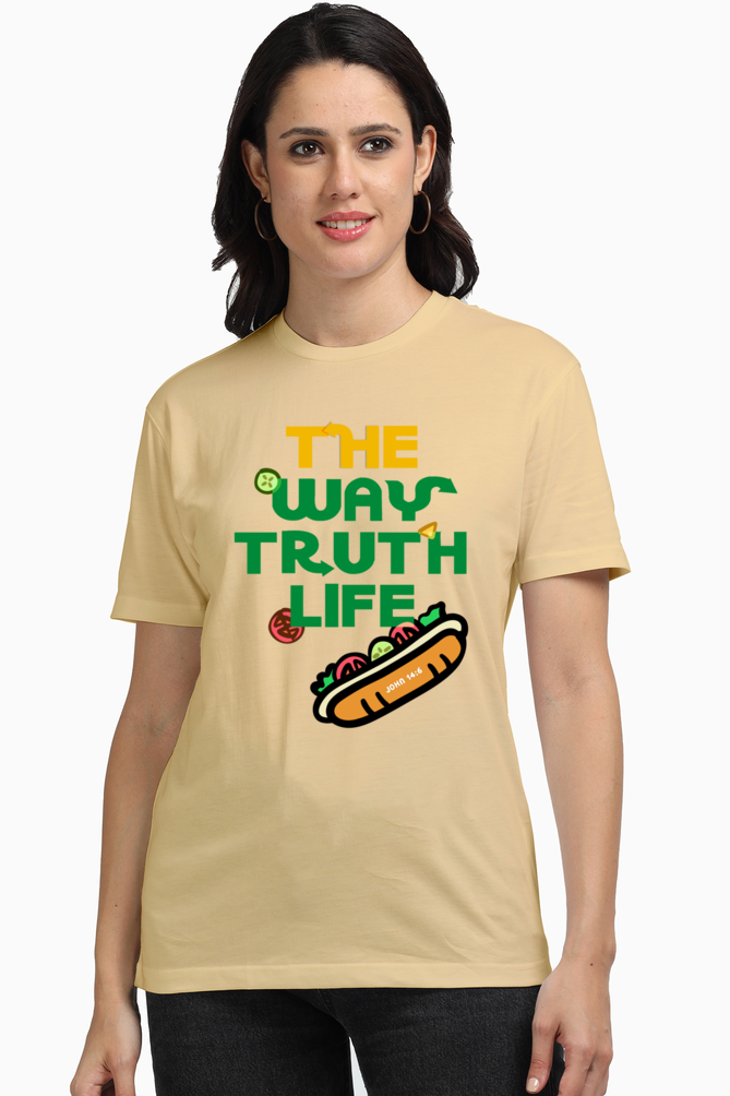 Supima Tshirts - Women - The Way, Truth & Life