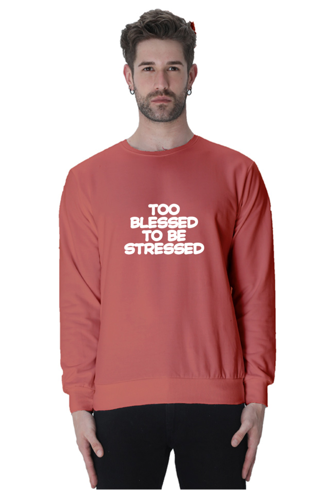 Too blessed to be stressed - Sweatshirt