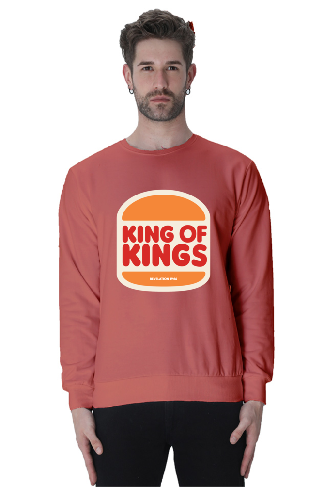 Sweatshirt - King of Kings | Burger King Parody - Men