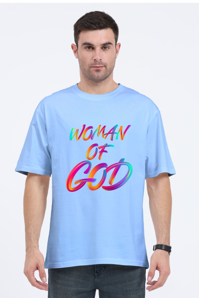 Oversized Classic Tshirt - Woman of God