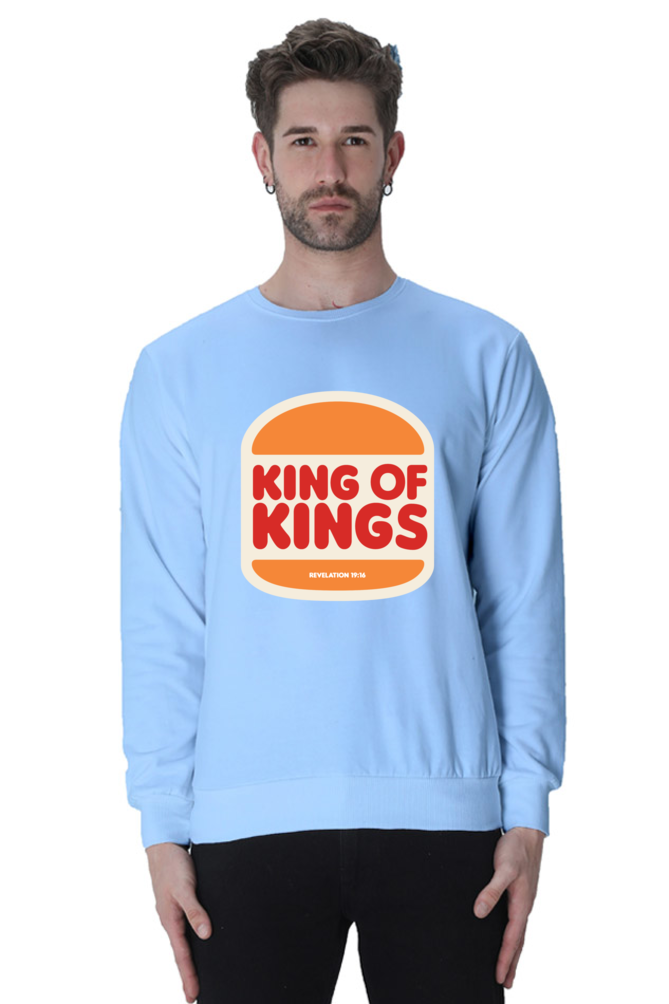 Sweatshirt - King of Kings | Burger King Parody - Men