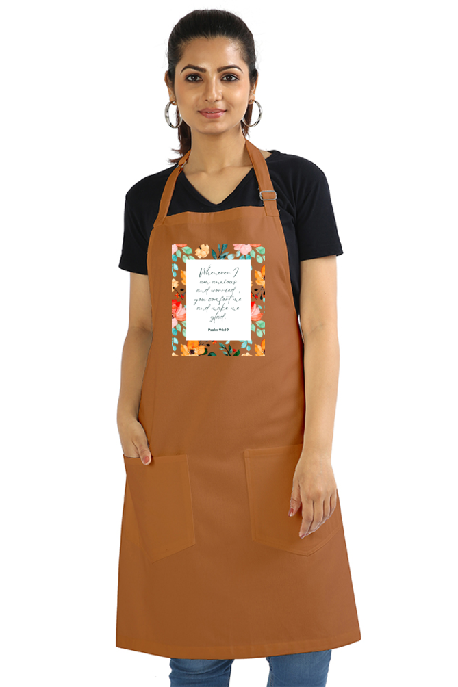 Apron for Mom - Psalm 94:19