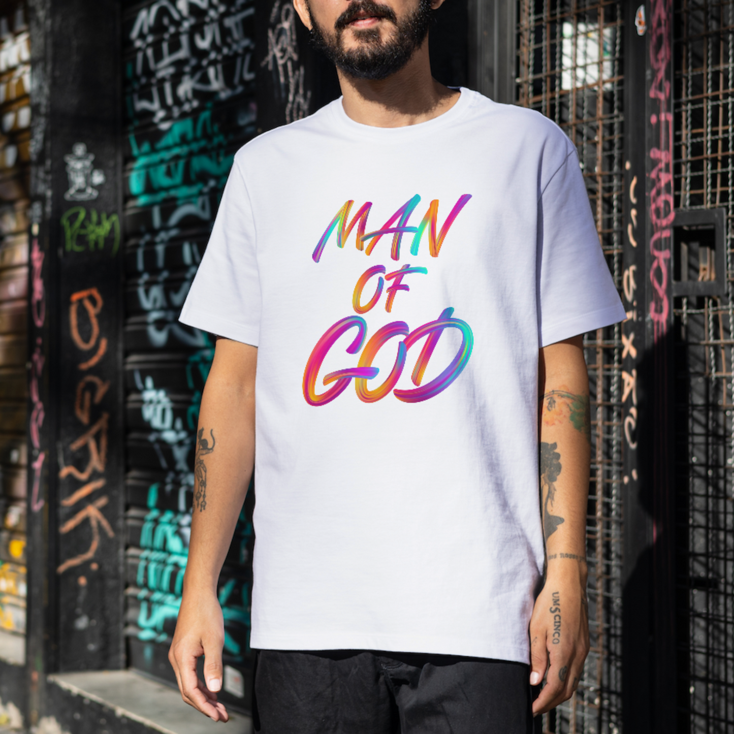 T-shirt - Men - Oversized - Man of God