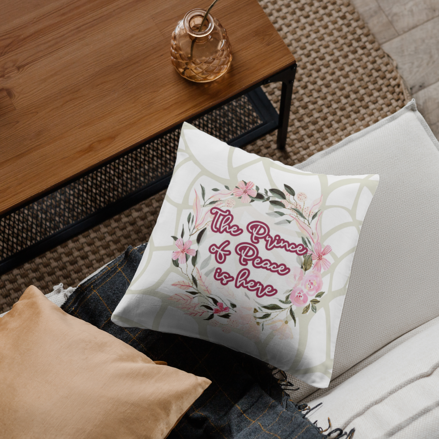 Cushion cover | Jesus - The Prince of Peace is here