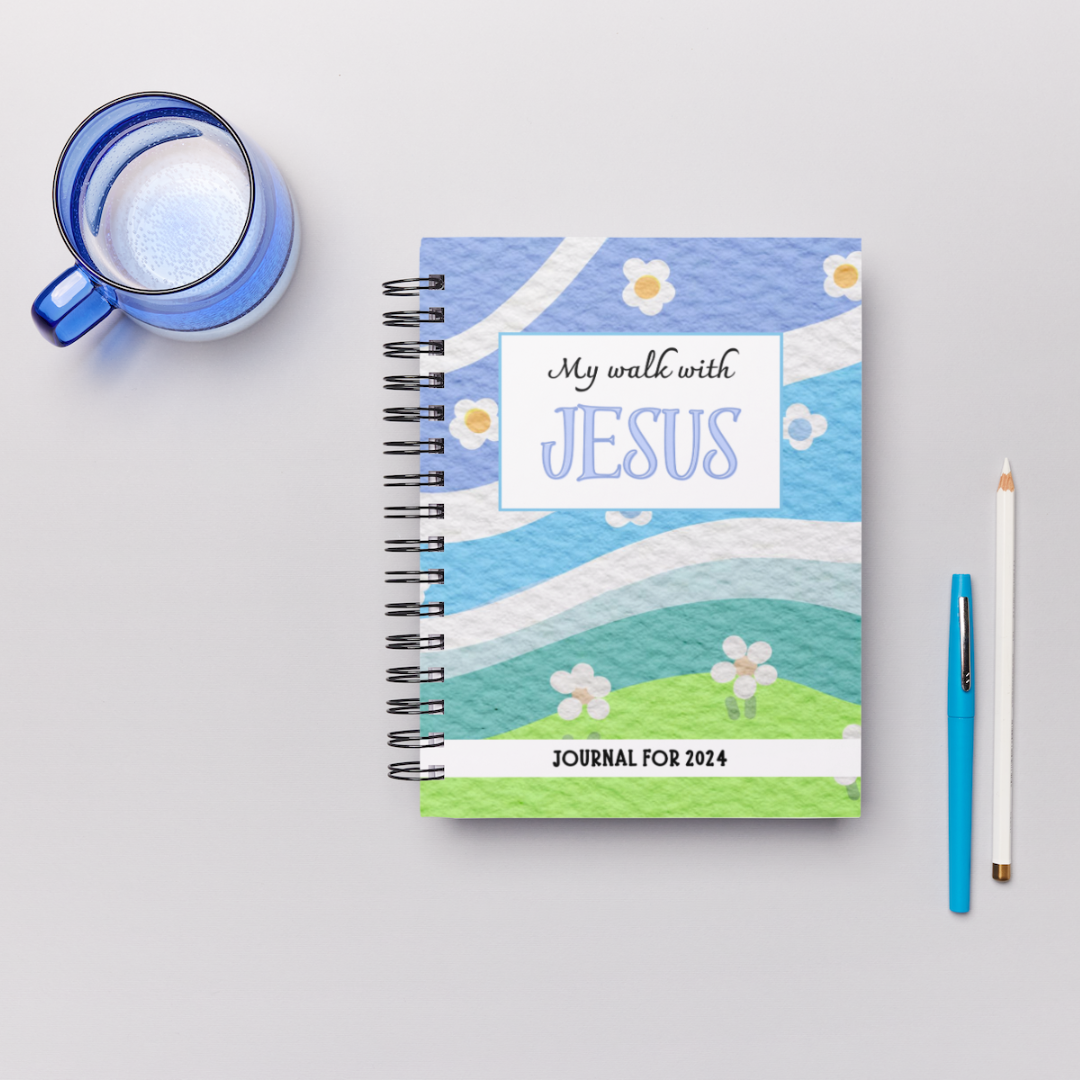Journal - My walk with Jesus - Pastel colour
