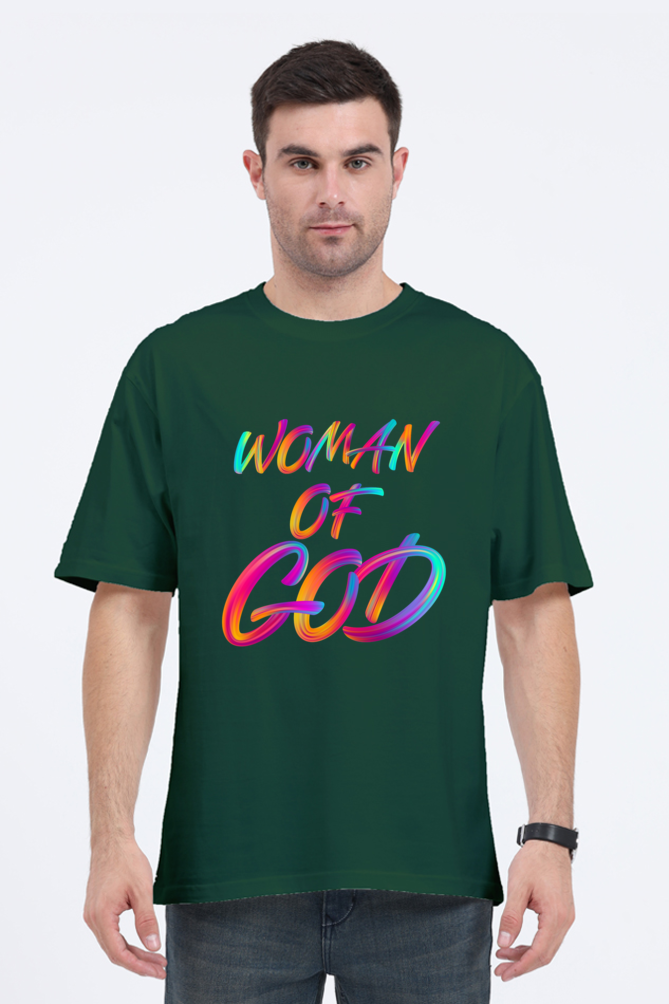 Oversized Classic Tshirt - Woman of God