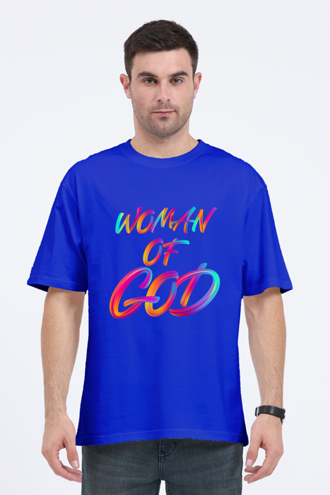 Oversized Classic Tshirt - Woman of God