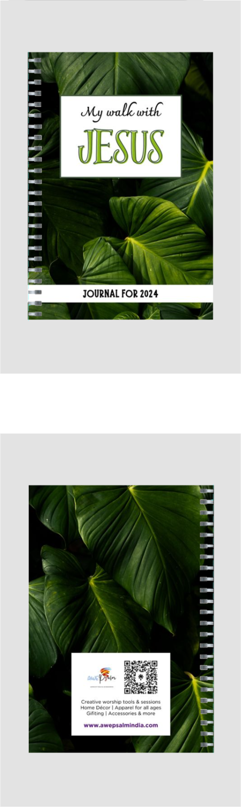 Journal - My walk with Jesus - Nature - Big leaves