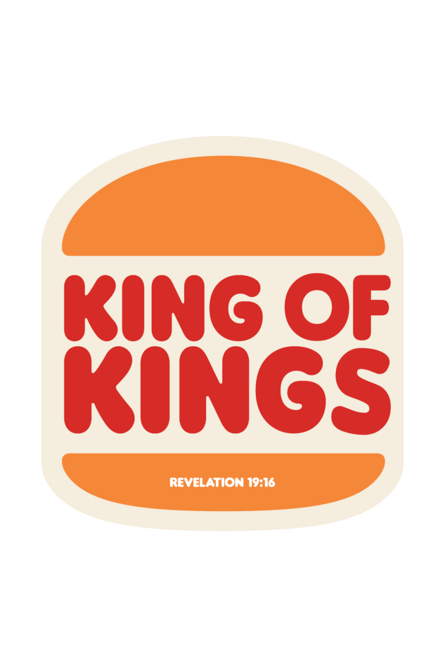 Sweatshirt - King of Kings | Burger King Parody - Men